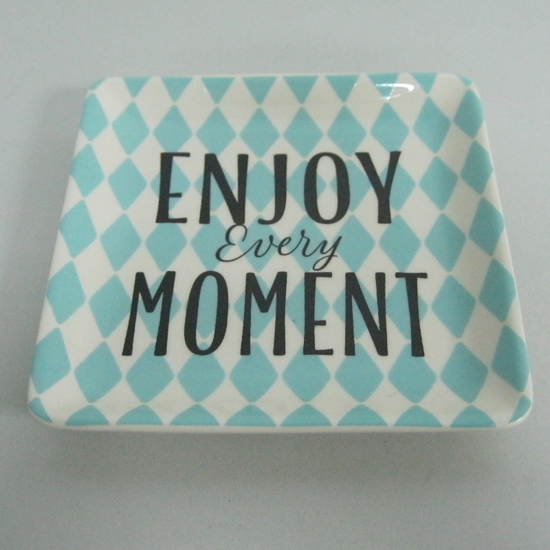 Fashion Promotional Ceramic Dinner Plate Decoration Plate 4.5\