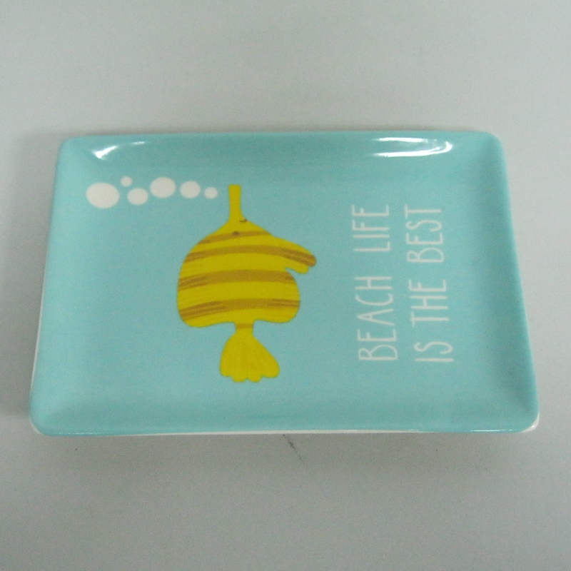 Ceramic Food Service Plate Derocation Plate 4\